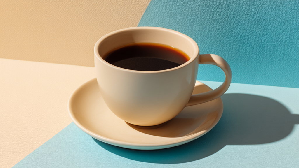 リラックスタイムに深煎りコーヒーを楽しむ