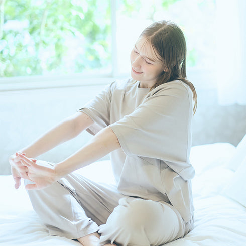【発売記念!】nemcaro Sleep Wear セット (ハーフスリーブ+ロングパンツ)
