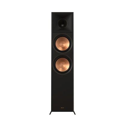 Klipsch フロア スタンディング スピーカー 2 x 8" ウーハー搭載 (1台) (国内正規品) 2ウェイ・バスレフ型(リア・トラクトリクスポート) RP-8000F II Ebony (1本)