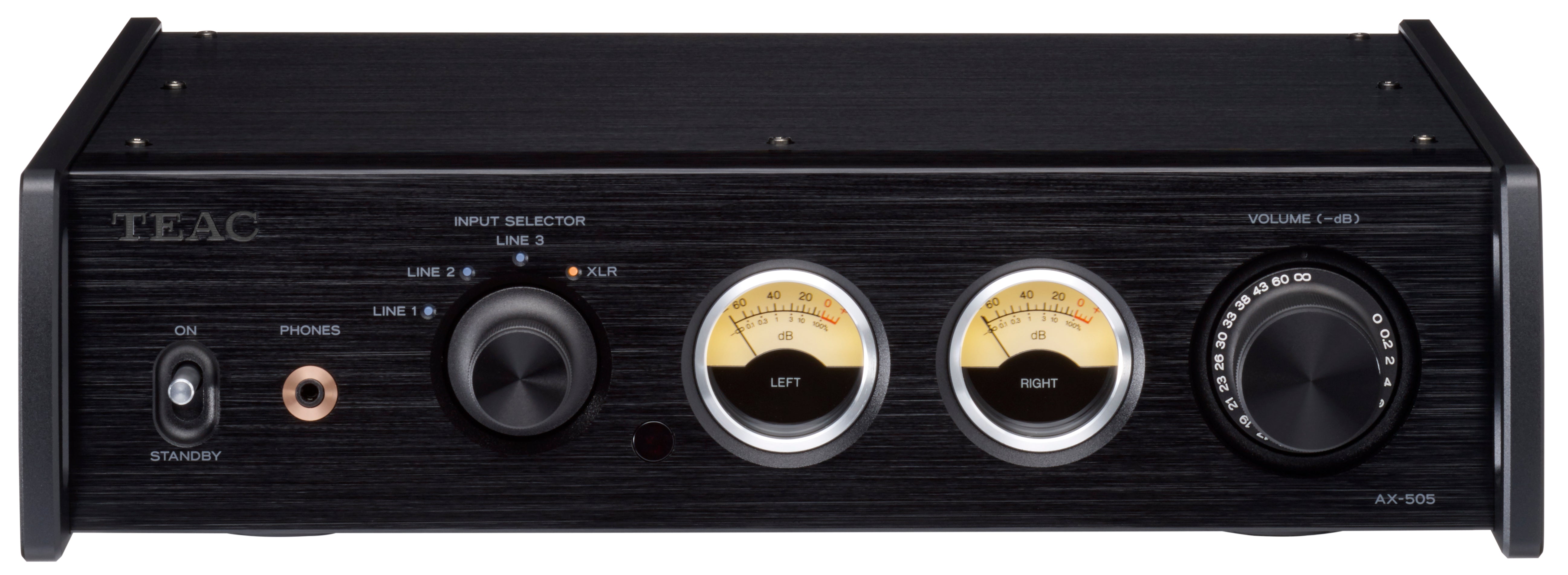 TEAC Reference500シリーズ ステレオプリメインアンプ AX-505（ブラック／シルバー）